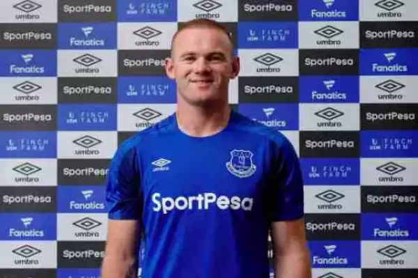 BREAKING News: Manchester United Legend, Wayne Rooney Signs For Everton (See Official Photos)